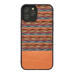 MAN&WOOD case for iPhone 12/12 Pro browny check black