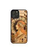  MAN&WOOD case for iPhone 12/12 Pro zodiac black
