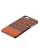  MAN&WOOD case for iPhone 7/8 browny check black Hover