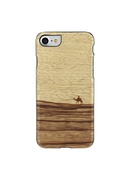 MAN&WOOD case for iPhone 7/8 terra black