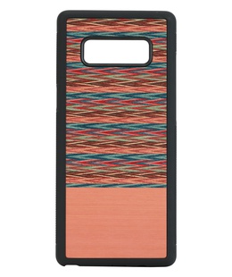  MAN&WOOD SmartPhone case Galaxy Note 8 browny check black  Hover