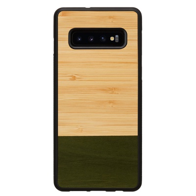  MAN&WOOD SmartPhone case Galaxy S10 Plus bamboo forest black