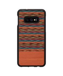  MAN&WOOD SmartPhone case Galaxy S10e browny check black  Hover
