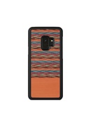  MAN&WOOD SmartPhone case Galaxy S9 browny check black