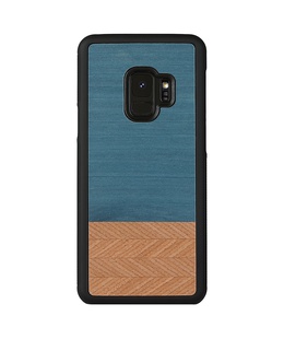  MAN&WOOD SmartPhone case Galaxy S9 denim black  Hover