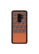  MAN&WOOD SmartPhone case Galaxy S9 Plus browny check black