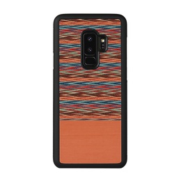  MAN&WOOD SmartPhone case Galaxy S9 Plus browny check black