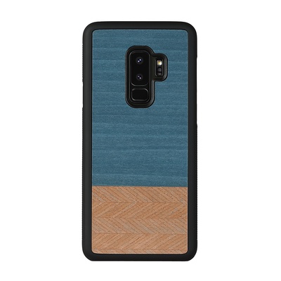  MAN&WOOD SmartPhone case Galaxy S9 Plus denim black