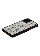  MAN&WOOD SmartPhone case iPhone 11 blue triangle black Hover