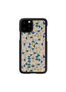  MAN&WOOD SmartPhone case iPhone 11 Pro blue triangle black