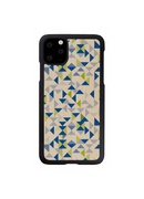  MAN&WOOD SmartPhone case iPhone 11 Pro Max blue triangle black