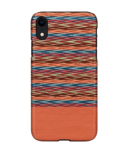  MAN&WOOD SmartPhone case iPhone XR browny check black  Hover