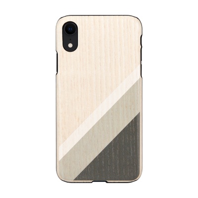  MAN&WOOD SmartPhone case iPhone XR gray suit black