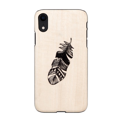  MAN&WOOD SmartPhone case iPhone XR indian black