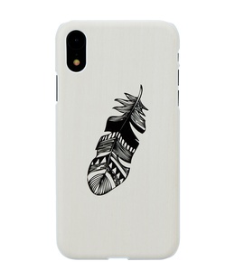  MAN&WOOD SmartPhone case iPhone XR indian white  Hover