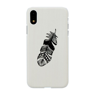  MAN&WOOD SmartPhone case iPhone XR indian white