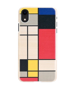  MAN&WOOD SmartPhone case iPhone XR mondrian wood white  Hover