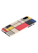  MAN&WOOD SmartPhone case iPhone XR mondrian wood white Hover