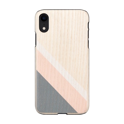  MAN&WOOD SmartPhone case iPhone XR pink suit black