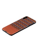  MAN&WOOD SmartPhone case iPhone XS Max browny check black Hover