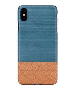  MAN&WOOD SmartPhone case iPhone XS Max denim black  Hover