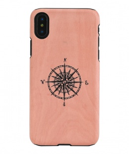  MAN&WOOD SmartPhone case iPhone X/XS compass black  Hover