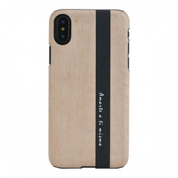  MAN&WOOD SmartPhone case iPhone X/XS diario black