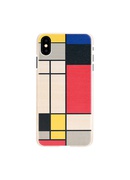 MAN&WOOD SmartPhone case iPhone X/XS modrian wood white