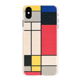 MAN&WOOD SmartPhone case iPhone X/XS modrian wood white