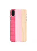  MAN&WOOD SmartPhone case iPhone X/XS pink pie white