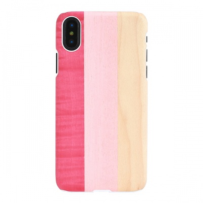  MAN&WOOD SmartPhone case iPhone X/XS pink pie white