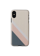  MAN&WOOD SmartPhone case iPhone X/XS pink suit black