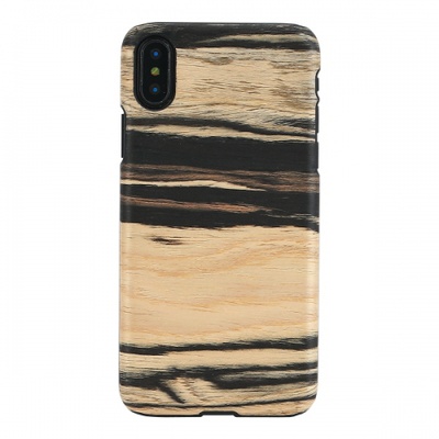  MAN&WOOD SmartPhone case iPhone X/XS white ebony black