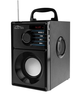  Media-Tech MT3179 Boombox Silver  Hover