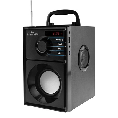  Media-Tech MT3179 Boombox Silver