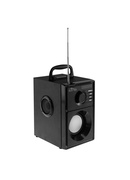  Media-Tech MT3179 Boombox Silver Hover