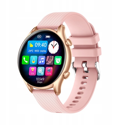 Viedpulksteni MyPhone Watch EL gold pink
