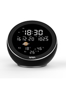  Nasa WSP1500 black Weather Station/Speaker BT Moon