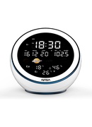  Nasa WSP1500 white Weather Station/Speaker BT Moon Hover