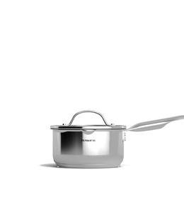  Pensofal 1612 Single-handle Saucepan With Glass Lid Milk Boiler - New Era 16cm  Hover