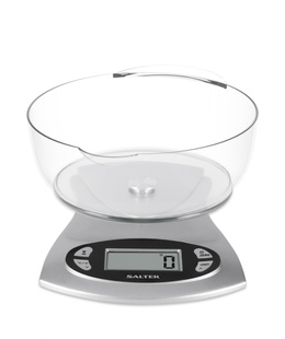 Svari Salter 1069 SVDR 5KG Electronic Kitchen Scale - Silver  Hover