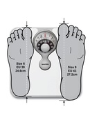Svari Salter 484 WHDRFEU16 Magnifying Lens Mechanical Bathroom Scale Hover