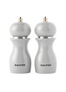  Salter 7613 GYXR Gloss Salt and Pepper Mills Grey