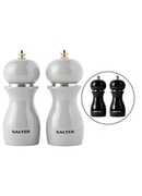  Salter 7613 GYXR Gloss Salt and Pepper Mills Grey Hover