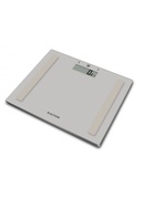 Svari Salter 9113 GY3R Compact Glass Analyser Bathroom Scales - Grey