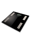 Svari Salter 9150 BK3R Black Glass Analyser Bathroom Scales