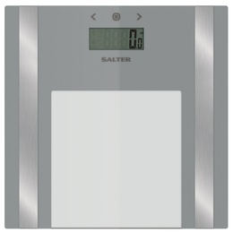 Svari Salter 9158 SV3R Ultra Slim Glass Analyser Scale silver