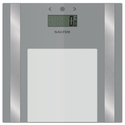 Svari Salter 9158 SV3R Ultra Slim Glass Analyser Scale silver