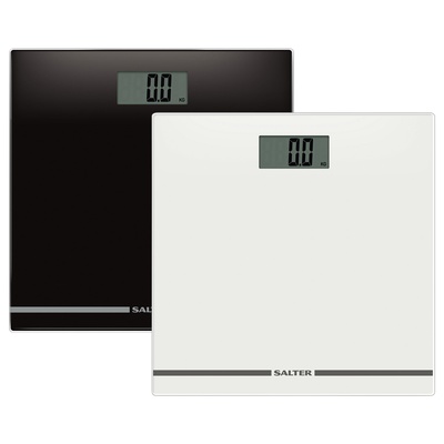 Svari Salter 9205 BK3RCEU16 Large Display Glass Electric Scale Black