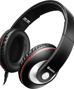 Austiņas Sandberg 125-86 Playn Go Headset Black  Hover